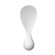 thumbnail image 2 of Cuchara de arroz Tumbler | Plástico resistente al calor antiadherente de pie | Espátula ergonómica para servir olla arrocera fácil de limpiar | Múltiples colores | 6.94 x 2.63 pulgadas | Utensilio, 2 of 6