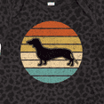 thumbnail image 4 of Inktastic Dachshund Dog Retro Sunset Boys or Girls Baby Bodysuit, 4 of 5