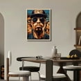 thumbnail image 4 of Nawypu Fashion West Coast Gangster Hip Hop Music Star Rappers Posters and Prints Artwork Canvas Painting Wall Art Pictures for Home Room Decoration, 4 of 4