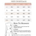 thumbnail image 6 of INSPIRE CHIC Women's Work Maternity Dresses Semi Formal Short Sleeves V-Neck Front Pleated Office Pregnancy Business Dress M Black, 6 of 6