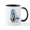 White/Black Inside, variant on CafePress - Rough Legged Hawk Mug - 11 oz Ceramic Mug - Novelty Coffee Tea Cup