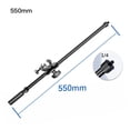 thumbnail image 1 of Mosiee Rotating Video Live Bracket Microphone Stand Boom Arms Extension Crossbar 55Cm Tripod Live Broadcast Equipment, 1 of 4