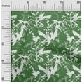 thumbnail image 1 of oneOone Viscose Jersey Green Fabric Leaves Craft Projects Decor Fabric Printed By The Yard 60 Inch Wide, 1 of 5