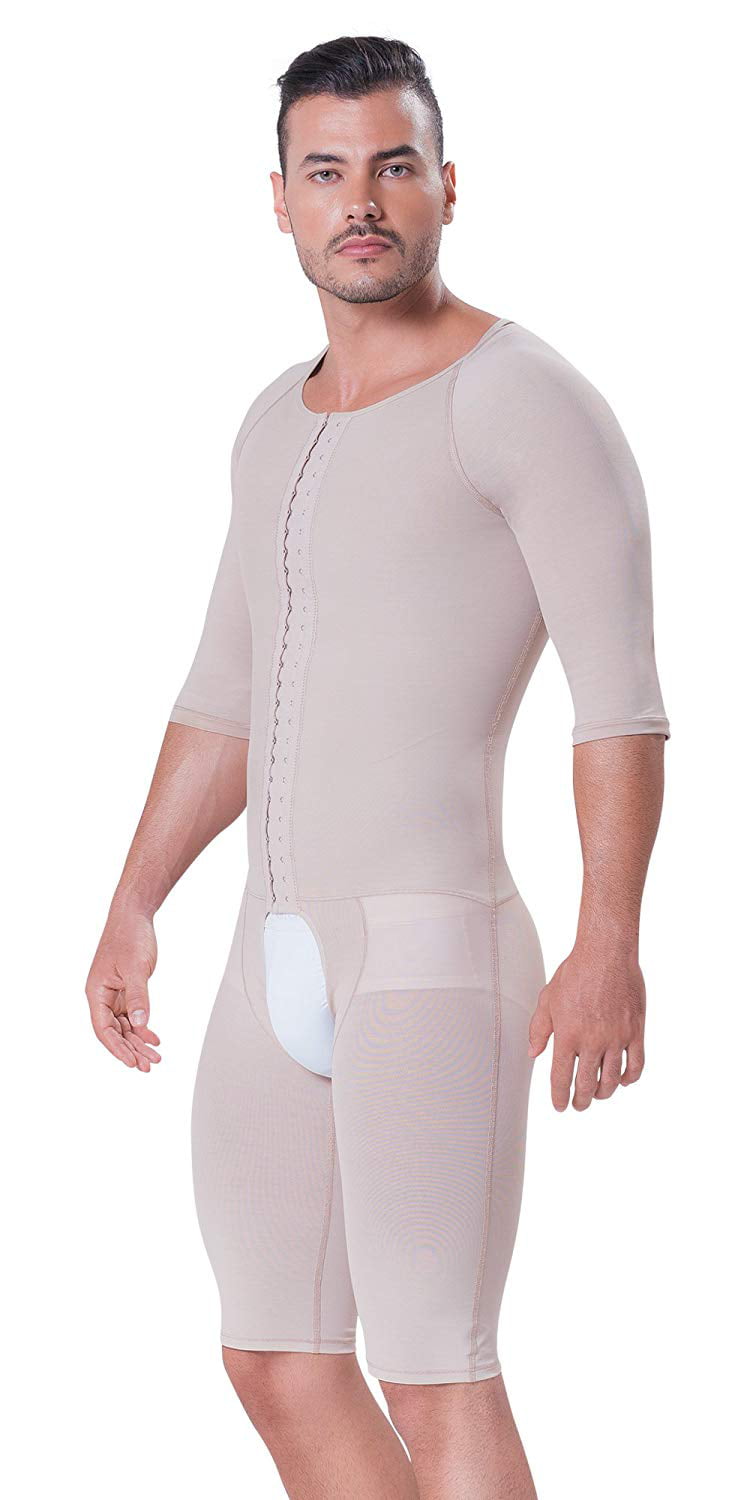 Fajitex Men's Fajas Colombianas para Hombre Abdomen, Chest, Back, arms and  Legs Shaping Girdle Full Body 026960