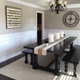thumbnail image 3 of 2X Burlap Table Runners for Kitchen Jute Table Runner 72 Inch - Natural Farmhouse Centerpieces for Tables - Dining Room, 3 of 7