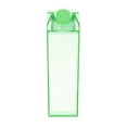 thumbnail image 2 of Botella de jugo portátil de 500 ml/1000 ml, transparente, para leche, agua y deportes, cuadrada. F, 2 of 9