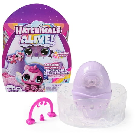 Hatchimals Alive Rainbow Splash Fizzy Surprise (Styles May Vary)