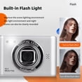 thumbnail image 6 of Digital Camera,Screen 8x Built-in Dual Lens 2.4 8x Built-in Battery 50mp Dual Lens Inch Screen 8x Video Camera 50mp Battery With Tf Birthday Festival Kids Camera 50mp Dual 1080p Camera Video, 6 of 7
