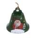 thumbnail image 1 of Bewildely Campanas de árbol de Navidad, campana de hierro de cáñamo, exquisitos adornos tradicionales para festivales, diseño de escena, colgante de Kits de decoración para fiestas Verde Bewildely HA070665-03, 1 of 6
