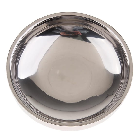 Fzaqwen Double Wall Dinner Serving Dish Plate Kitchen Tableware Round 5.5 Inch 14cm