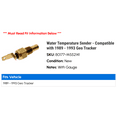 thumbnail image 2 of Water Temperature Sender - Compatible with 1989 - 1993 Geo Tracker 1990 1991 1992, 2 of 2