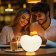 thumbnail image 5 of Large Heart Shaped Night Light, LED Bedside Lamp, Soft Ambient Lighting Decor, Thoughtful Gift for Special Occasions, Portable Touch Control Lamp, for Bedroom, Living Room, Anniversaries, Christmas, 5 of 7