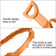 thumbnail image 2 of piezas de herramienta de limpieza para eliminar obstrucciones de drenaje de pelo de serpiente, limpiador de drenaje de fregadero, 20.5 pulgadas de longitud, naranja Xemadio WFLD-262, 2 of 7