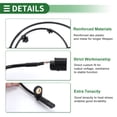 thumbnail image 3 of Sensor de velocidad de rueda ABS Unique Bargains, sensor del sistema de frenos antibloqueo para Nissan Pathfinder 2013-2020 No.479013JA0A trasero izquierdo, 3 of 7