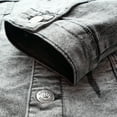 thumbnail image 2 of Men 2-Piece Classic Repulsive Denim Jean Suit Jacket & Pants, 2 of 6
