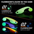 thumbnail image 6 of TRUSCEND Easy Catch Shadtale with BKK Branded Hook, Unique Vibrating Swim and Trembly Jigging Action for More Bites, Durable TPE Soft Fishing Lures for Bass Crappie Trout Walleye, Keep Separately, 6 of 10