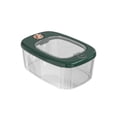 thumbnail image 2 of Guardoinrt Restaurant Timed Fresh Rice Bucket Easy To Store Doesn T Up Space Time Keeping Press Rice Bucket green 5kg, 2 of 6