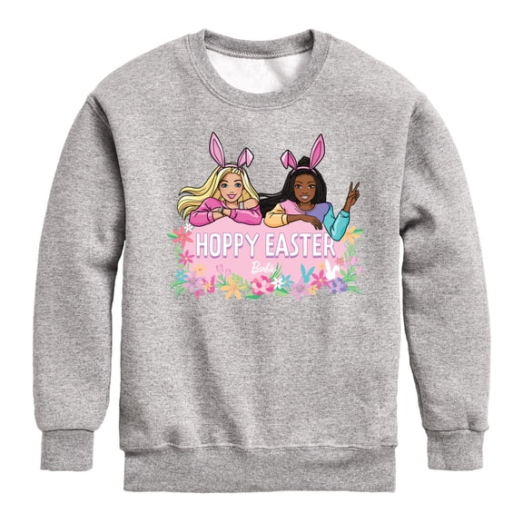 Barbie - Easter - Hoppy Easter - Toddler And Youth Crewneck Fleece Sweatshirt