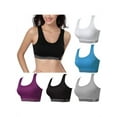 thumbnail image 5 of Women Sport Bra Quick Drying Padded Stretch Workout Bra Training Running Tank Vest Underwear, 5 of 5