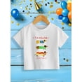 thumbnail image 1 of Camiseta de manga corta con cuello redondo y estampado de perros de verano para niño y niña. Camiseta de algodón de manga corta con cuello redondo, corte holgado informal, lavable a máquina, ideal p, 1 of 6
