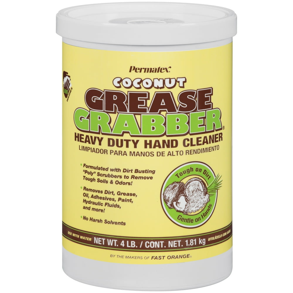 Grease Grabber® Heavy Duty Hand Cleaner Coconut 4 lb.