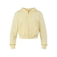 thumbnail image 5 of No Boundaries Cropped Fleece Zip Hoodie, Women’s, 5 of 5