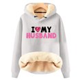thumbnail image 2 of Aqestyerly Sweat à Capuche d'Hiver Chaud pour Femmes avec Poche Manches Longues, 2 of 3