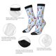 thumbnail image 4 of Fotbe Sailboats And Seagulls Calcetas Largas con Estampado para Hombre y Mujer – Calcetas de Compresión Transpirables y Elásticas, Viajar y Uso Diario Talla 5-11, 4 of 6