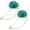 Lake Green, variant on Flower Lapel Stick Brooch Pin with Gold Leaf Satin Tassel Chain Dangling Handmade Boutonnieres Pins for Collar Wedding Party Gray -