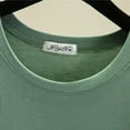 thumbnail image 6 of SELONE Long Sleeve Undershirt for Women Thermal Shirt Crewneck Tops Soild Tight Winter Underwear Clothes Green, 6 of 9