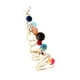thumbnail image 3 of Xihbxyly Pendientes de Moda con Diseño de Cuentas de Universo Sinuoso, de Aleación de Oro Negro, Joyería Única y Llamativa, Ideal para Usar a Diario o Como Regalo para Ocasiones Especiales, Accesorio, 3 of 7
