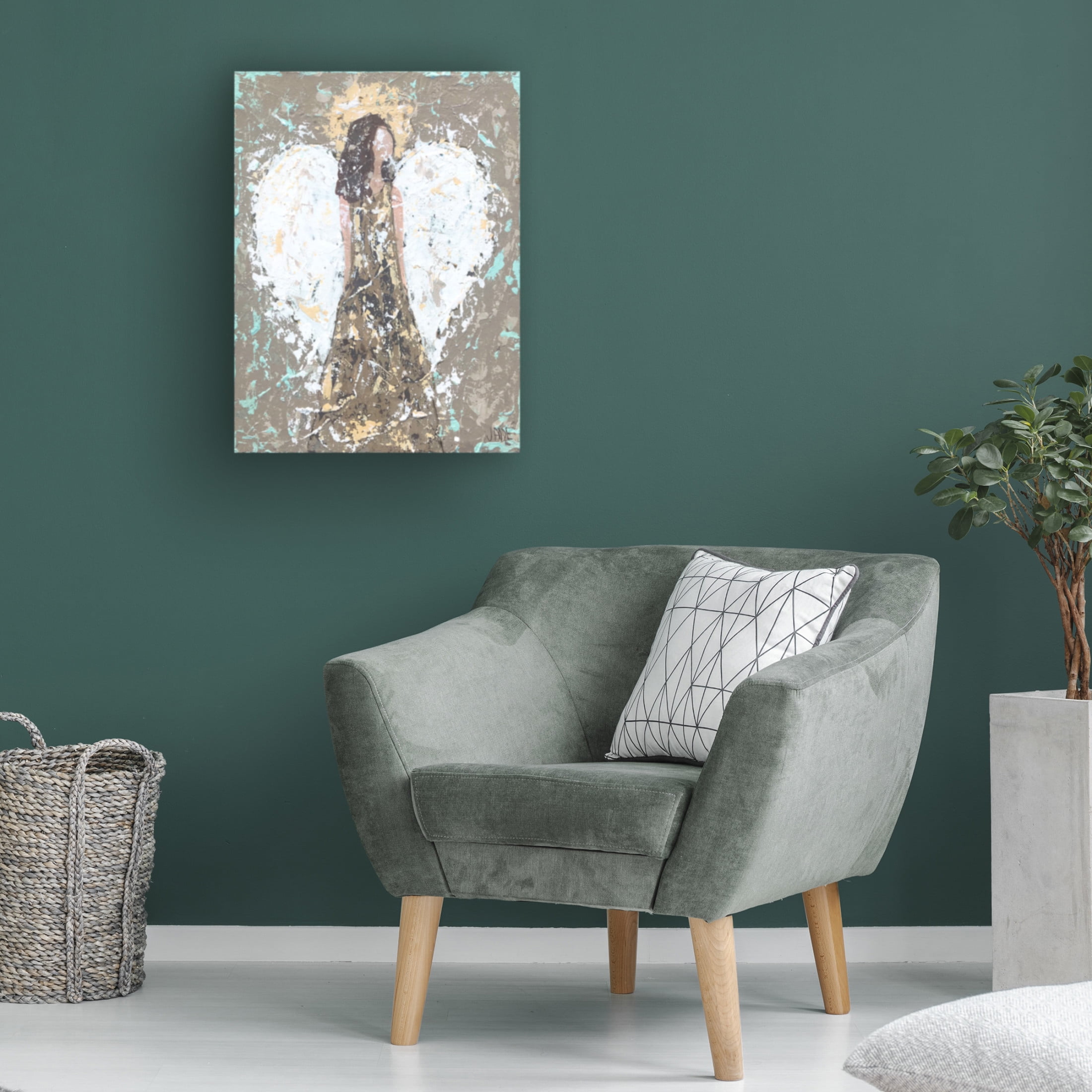 Trademark Fine Art Jade Reynolds  Blessed Angel I Canvas Wall Art