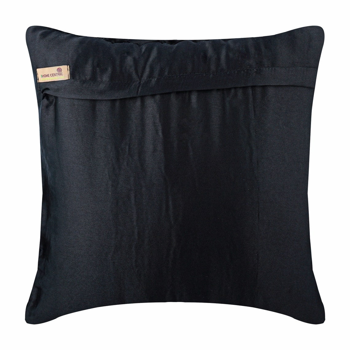 The HomeCentric Pillow Covers Black Pillow Cover Vintage Style Ruffles Shabby Chic Pillow Case Pack of 2 20x20 inch (50x50 cm) Throw Pillow Cover Solid Pillow Halloween Decorations - Vintage Black