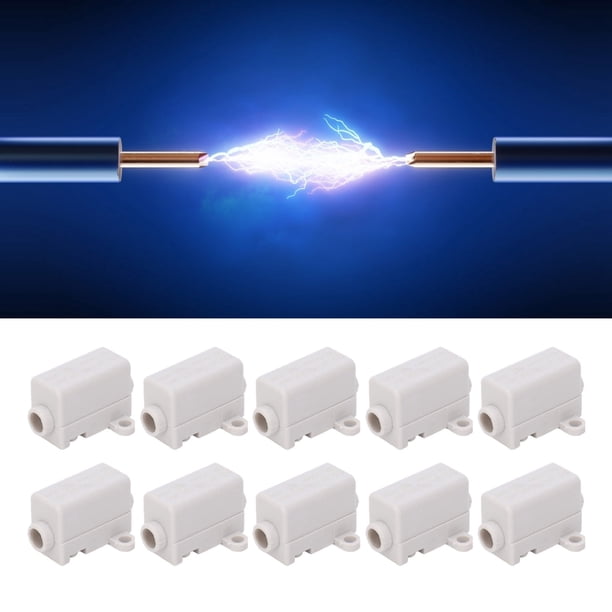 Cable 10 Uds Caja De Conectores De Conexiones En Línea Cable Tipo T Conector Eléctrico ZK-1106 400V 60A