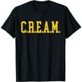 thumbnail image 1 of C.R.E.A.M. WU - Logo Design T-Shirt - White - 3XL, 1 of 4