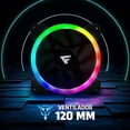 thumbnail image 2 of VENTILADOR GAME FACTOR FG400 RGB 120MM, 2 of 3