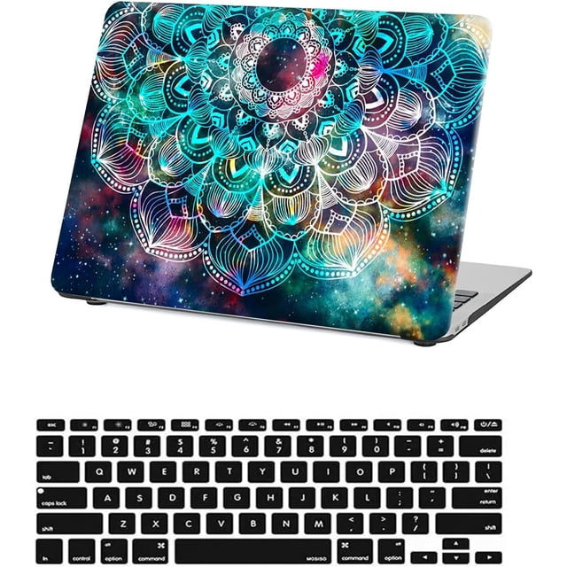Case Cover for MacBook 12 inch A1534 2017 2016 2015 with Retina Display,Classic Plastic Hard Shell Case & Keyboard Cover Skin for MacBook Air 12 inch Retina,Boho Print