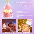 thumbnail image 4 of LED Galaxy Projector Starry Night Light, 21 Films Musical Lamp with Bluetooth Remote, Home Decor, Kids Birthday Gifts, 4 of 13