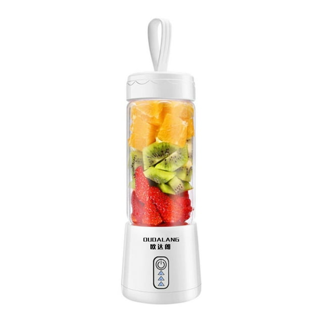 Bamboohart Portable USB Rechargeable Personal Blender with 6 Blades Ideal for Sports Travel and Outdoors