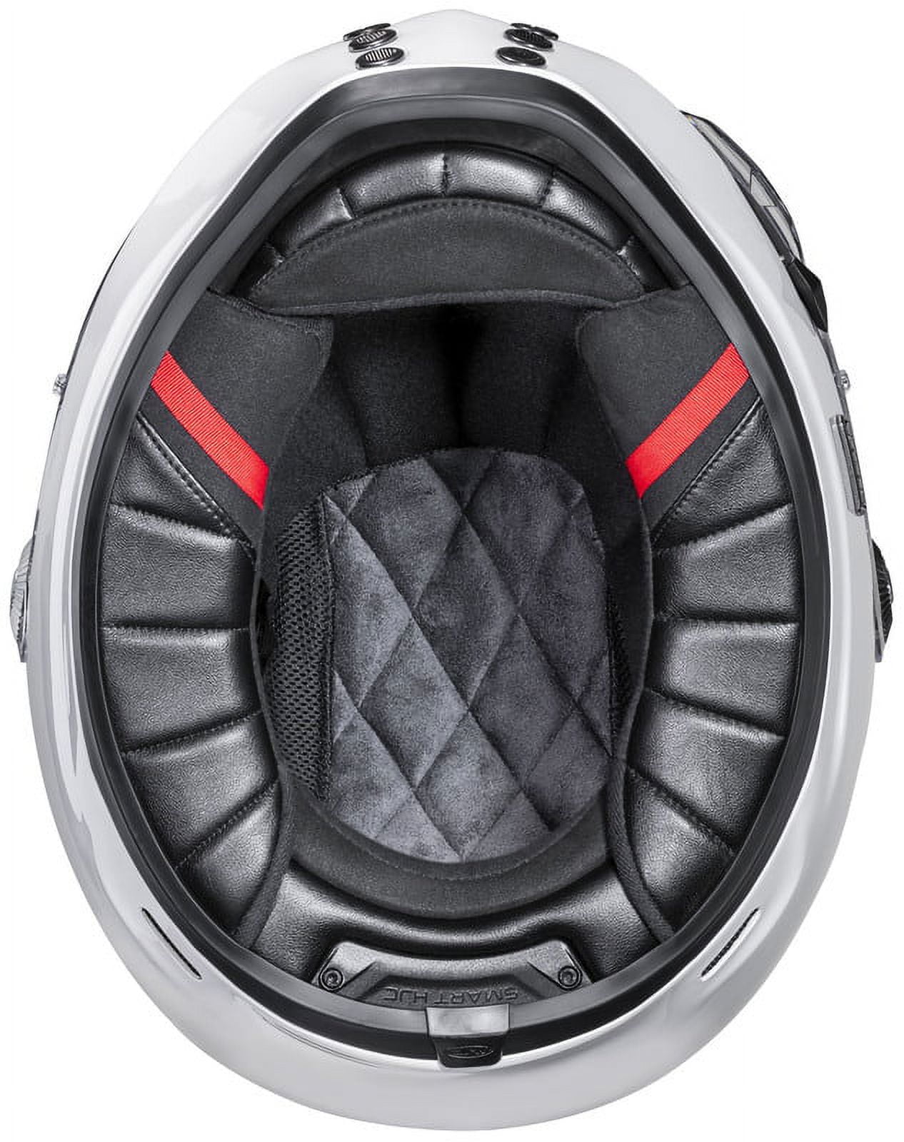 HJC V10 Solid Motorcycle Helmet Deep Red XS - Walmart.com