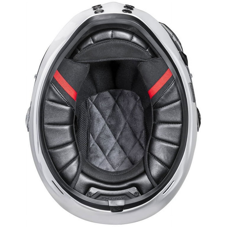 HJC V10 Solid Motorcycle Helmet Deep Red XS - Walmart.com