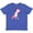 Vintage Royal Blue, variant on Inktastic Axolotl Says Hello Cute Salamander Youth T-Shirt