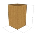 thumbnail image 3 of 7x7x12 Kraft Brown Corrugated Shipping Boxes, 32 ECT Single-Wall, Qty 75, 3 of 3
