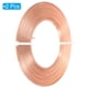 thumbnail image 3 of Uxcell 16.4 pies de alambre de aluminio plano de 18 AWG, alambre de aluminio anodizado flexible, cobre, 2 rollos, 3 of 7
