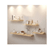 thumbnail image 1 of Kit 4 Repisas Estante Flotante De Almacenamiento De Pared Xtellar beige, 1 of 4