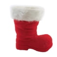thumbnail image 2 of Christmas Santa's Boot. Plastic Shoe Claus Christmas Wh0071 Red, 2 of 3