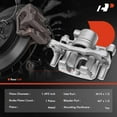 thumbnail image 2 of A-Premium Disc Brake Caliper with Bracket Compatible with Mitsubishi Lancer 2004-2006 Outlander 2005-2006 Rear Left Driver Side, 2 of 9
