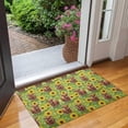 thumbnail image 2 of Highland Cow Sunflower Field Pattern Door Rugs,Washable Non Slip Door Mats Indoor,Decorative Door Mats,Entry Mat Indoor for Entrance,Bedroom,Kitchen,Bathroom,17"x30", 2 of 6