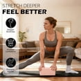 thumbnail image 2 of Leikefitness Yoga Blocks 2 Pack,Lightweight-High Density Eva Foam Soft Non-Slip for Yoga, Pilates, Meditation 9"×6"×3", 2 of 6