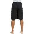 thumbnail image 4 of Cottonbell Men's & Unisex Casual Cotton Knitted Pajama Shorts Loungewear with Drawstring, 4 of 4